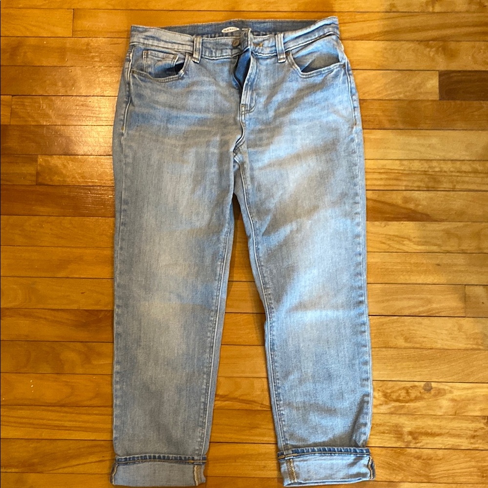 Old Navy Light Blue Denim Boyfriend Jeans